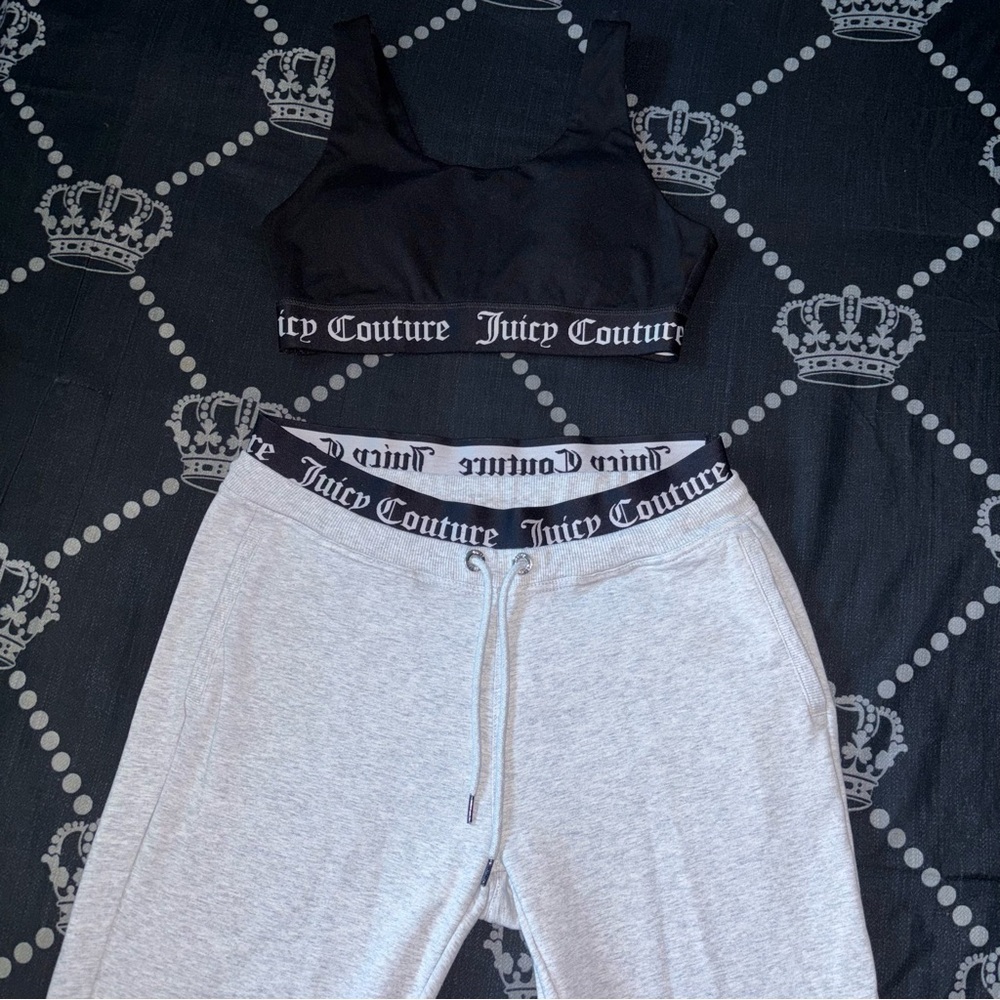 Juicy Couture Workout Set Black/Grey